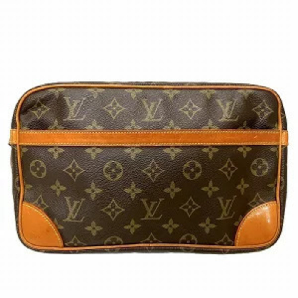 Louis Vuitton Monogram Compiegne Bag Clutch Shoulder